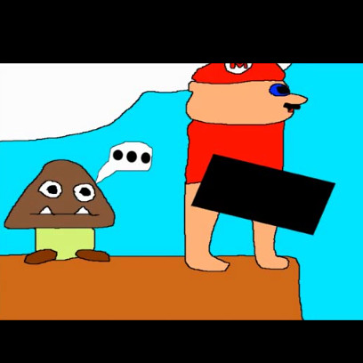 Mario Pissing scene still 2